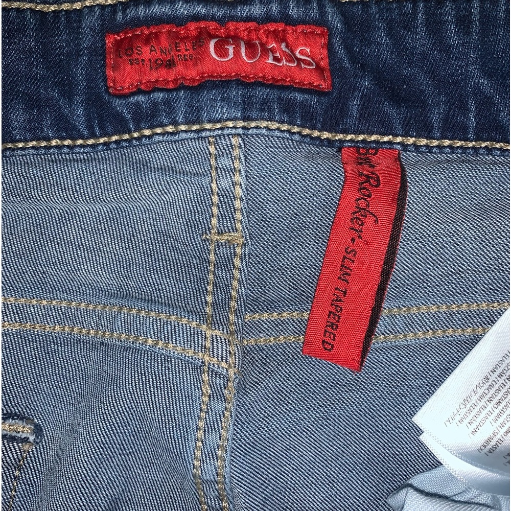 EUC Guess Denim Jeans Brit Rocker Slim Tapered size 32